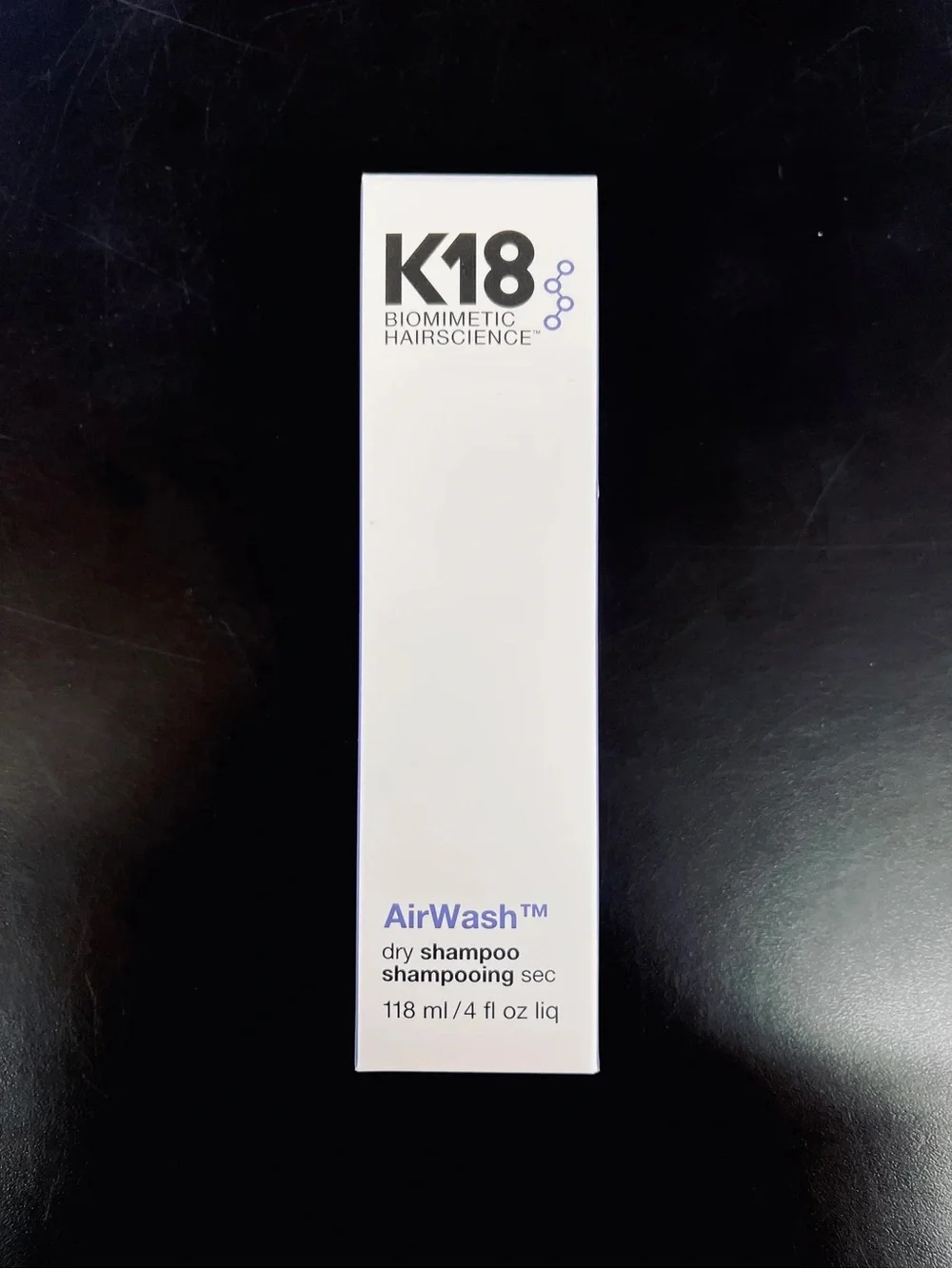 K18 biomimetic hairscience AirWash Dry Shampoo - White 118ml 4 oz